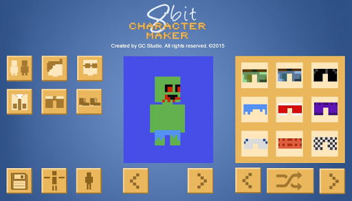 8 bit Character Maker