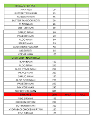 Pahalwan Punjabi Paratha menu 4