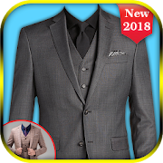 Man Stylish Formal Suit Photo Montage  Icon