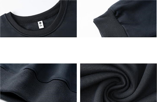 Title 3, Loose Cotton Printed Plush Sweater Provides Com...