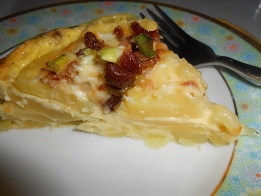 Cheddar, Bacon and Potato Frittata