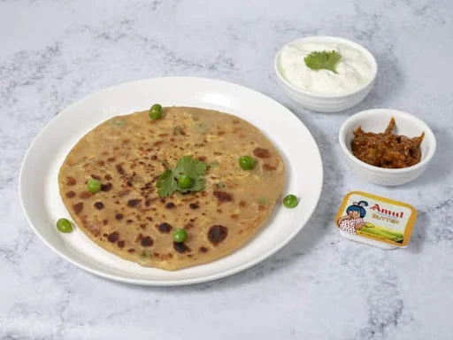 Matar Paneer Paratha