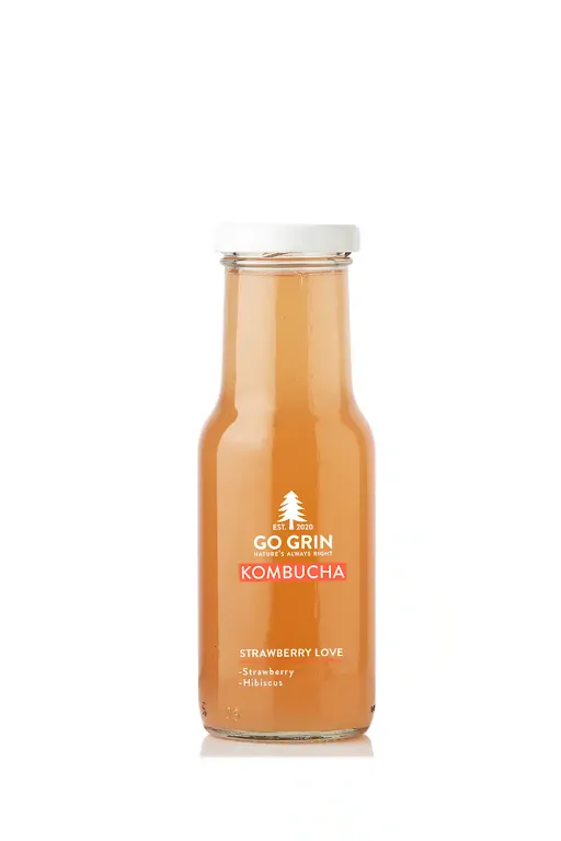 Strawberry Love Kombucha