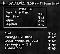 The Filter Coffee menu 1