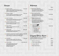 Bercos menu 1