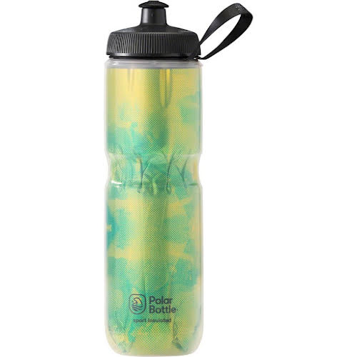 Polar Sport Insulated Fly Dye Water Bottle - 24oz, Lemon Lime