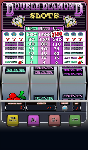 Double Diamond Slot Machine