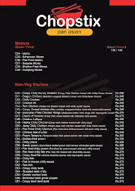 Chopstix - Pan Asian menu 2