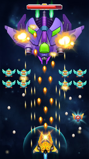 Screenshot Chicken Attack: Galaxy Shooter