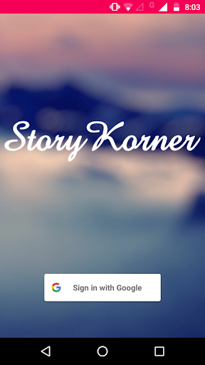 Screenshot StoryKorner