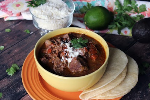 Carne Guisada - Slow Cooker (Mexican Beef Stew)