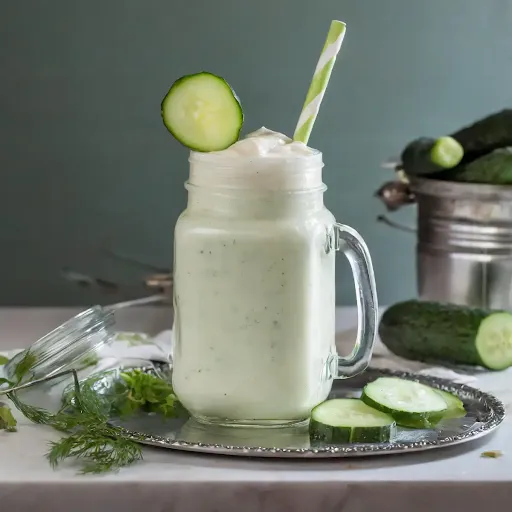 Cucumber Milk [450 Ml, 1 Mason Jar]