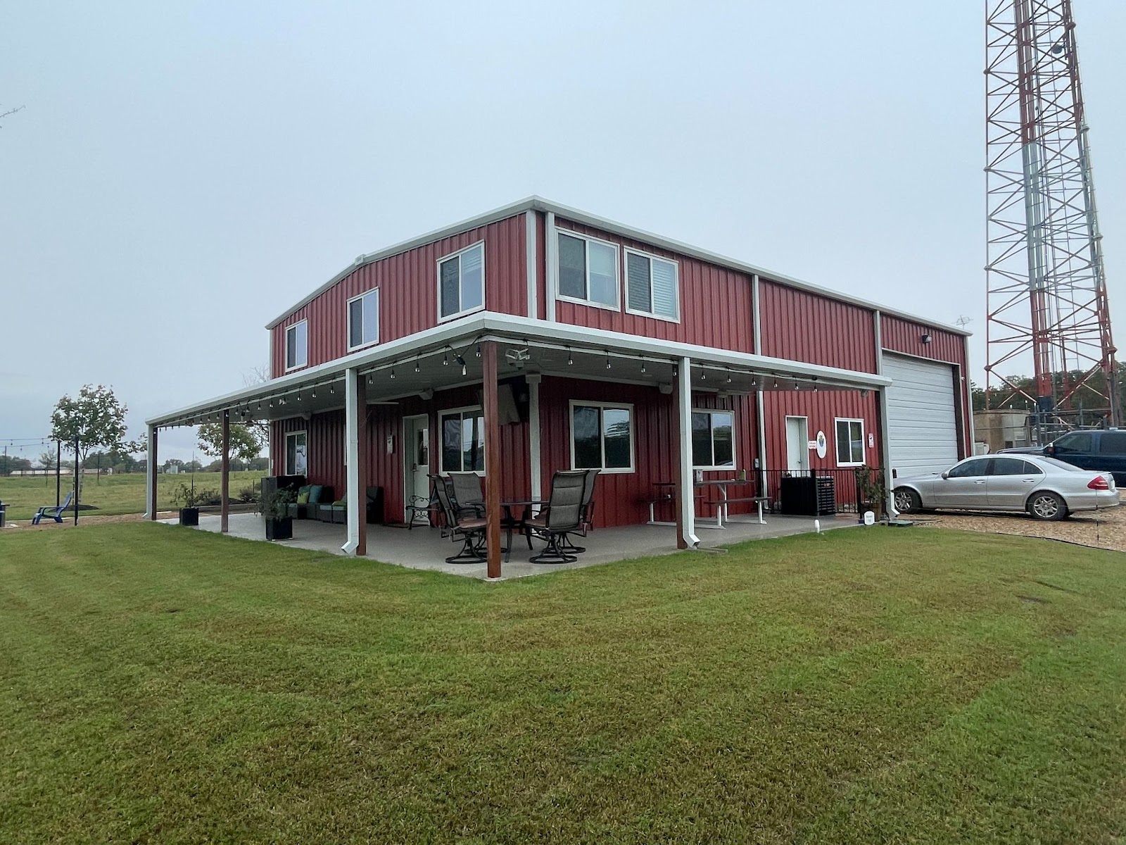 Exterior of Bryan-College Station Barndominium by Bryan and Sonja