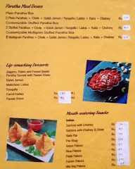 Parathas & More menu 7