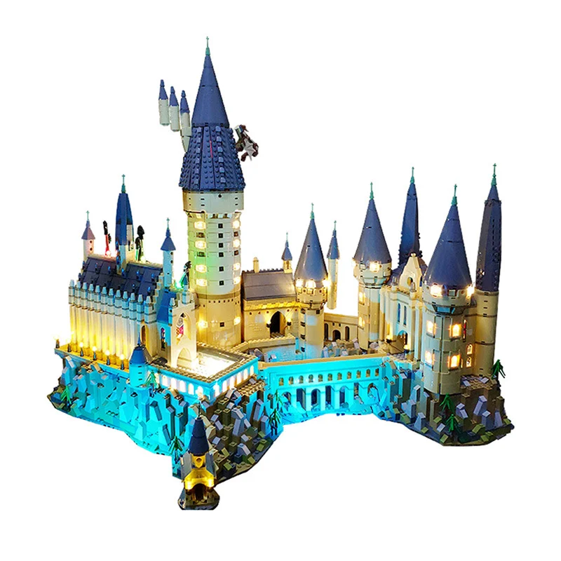 Ensemble Château Lumineux en Plastique pour enfants. Stimule la créativité et l'imagination. Idéal pour des jeux de rôle et des aventures fantastiques.