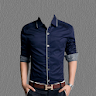 Man Casual Shirt Photo Suit icon