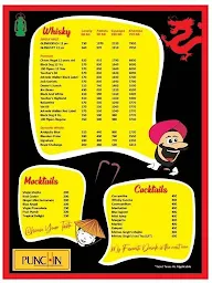 Punchin menu 6