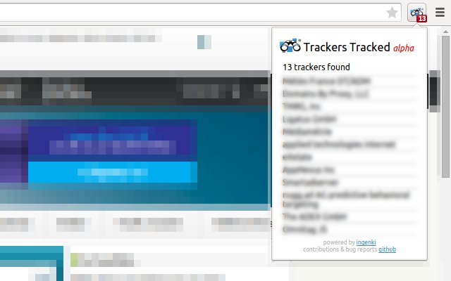 Trackers Tracked (alpha)
