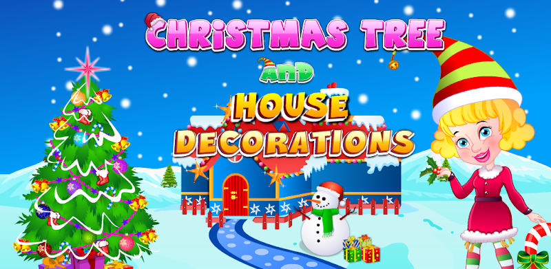 Christmas Tree and House Decorations - Xmas Fun