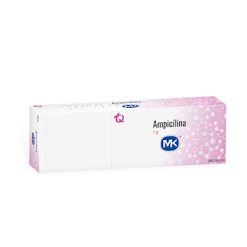 Ampicilina MK 1g Caja x 100 Tabletas undefined
