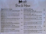 Fabcafe By Fabindia menu 2