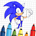 Coloring Book For Sonic's : Coloring Page game3.0.0