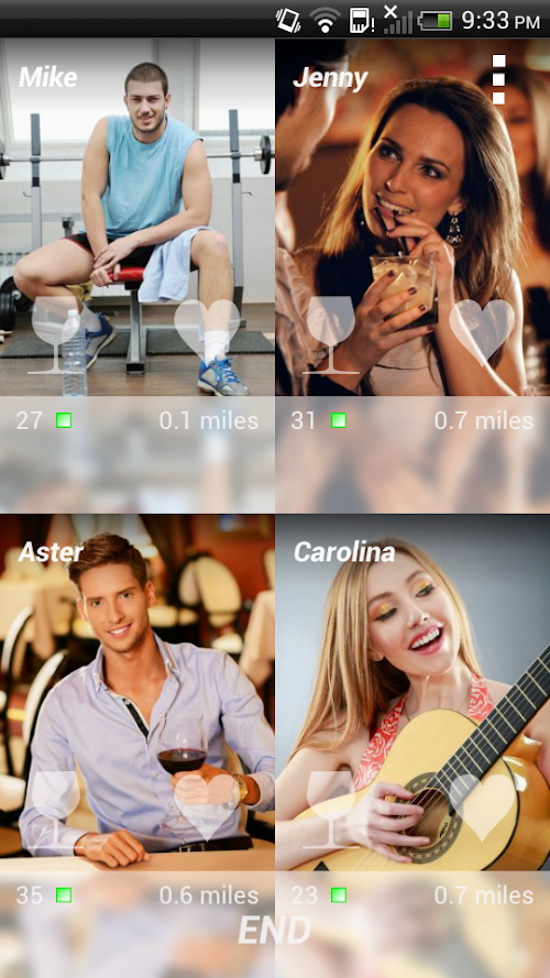 Android application Casual Bar - Cool Dating screenshort