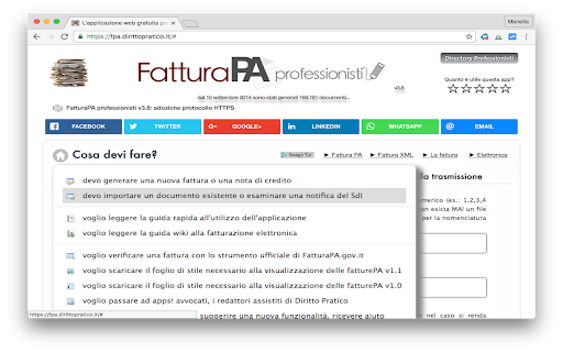 FatturaPA professionisti