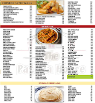 Dakshin Flavours menu 2