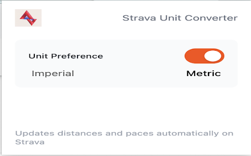 Strava Unit Converter