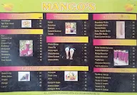 Mango's menu 1