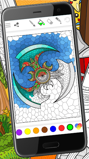 Screenshot Colorish coloring book