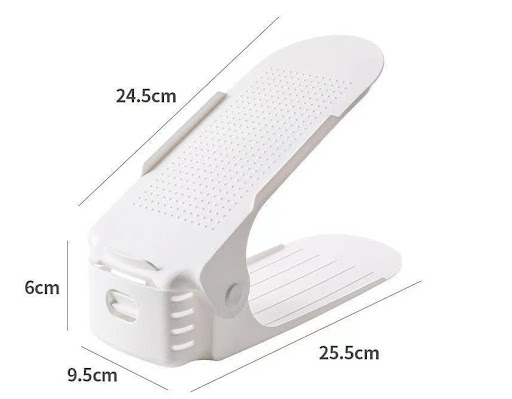 Title 1, Adjustable Storage Double-layer Thickened Shoe ...
