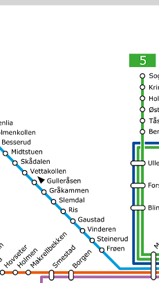 Oslo Tunnelbaneのおすすめ画像3