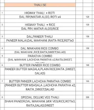 Dhaba Kitchen menu 1