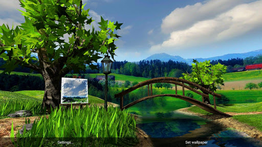Parallax Nature: Summer Day 3D Gyro Wallpaper 1.0.7 screenshots 2