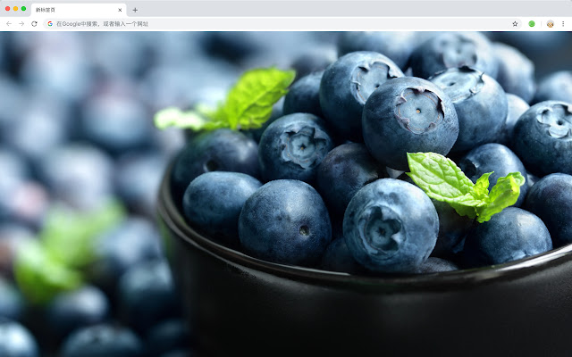 Blueberry New Tab Page Top Wallpapers Themes