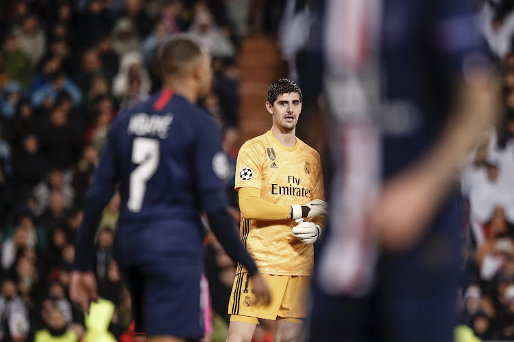 Courtois en Varane reageren op de knullige goal die de ommekeer van PSG inleidde