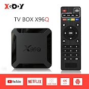 Đầu Tv Box Android 10 Tv Box X96Q Rockchip H313 4K Hdr Media Player 2Gb 16Gb Wifi 1080P Tiện Dụng