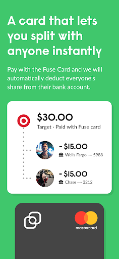 Fuse Card: Smart bill splitter