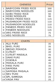 Panchamukhi Sagar menu 7