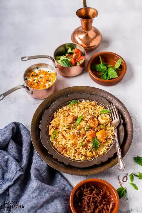 Paneer Tikka Biryani