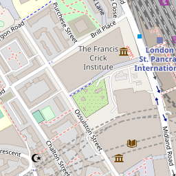 St Pancras International Station (STP) — East Midlands - SuperWorld NFT @ 51.532,-0.127