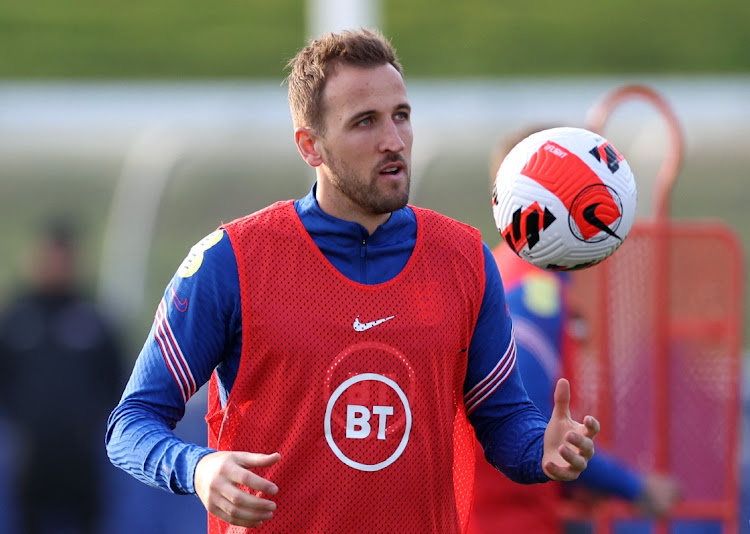 England's Harry Kane during training