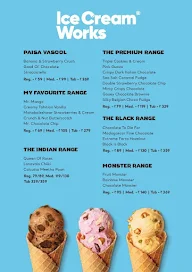 Ice Cream Works menu 3