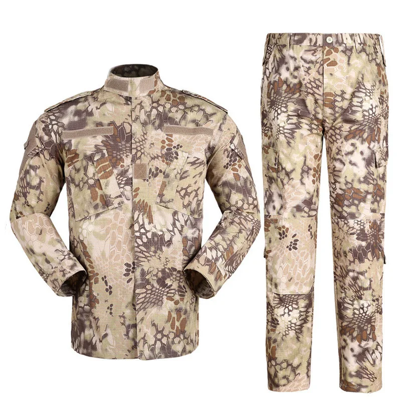 Ensembles 10 Couleurs Homme Camouflage Bois Uniformes Militaires ACU Armée Vente en Gros en Stock