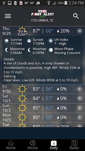 免費下載天氣APP|WIS News 10 FirstAlert Weather app開箱文|APP開箱王