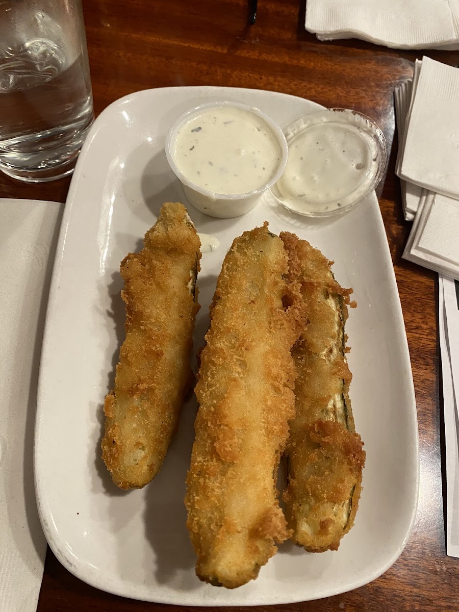 GF Fried Pickles