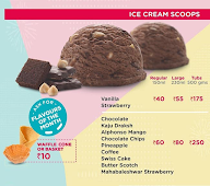 Havmor Ice Cream menu 3