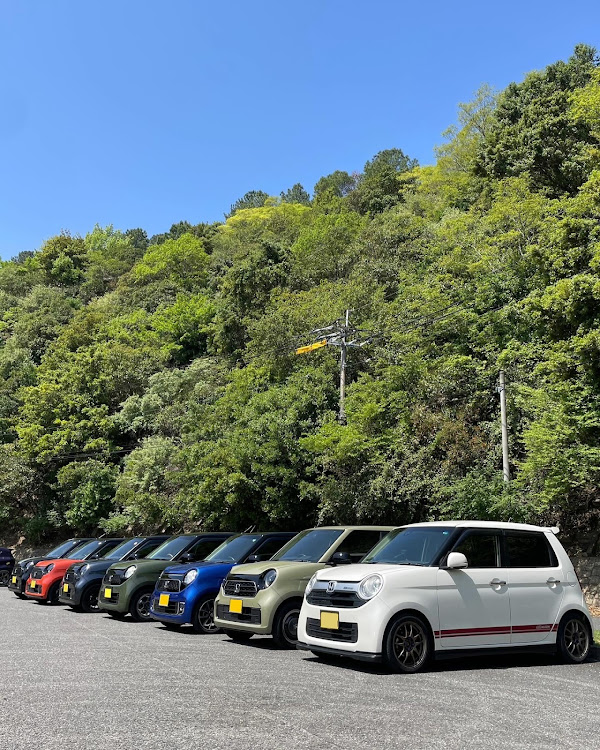 N-ONEのゴールデンウィーク・オフ会・ドライブ・福岡県・鳴淵ダムに関するカスタム事例の投稿画像2枚目